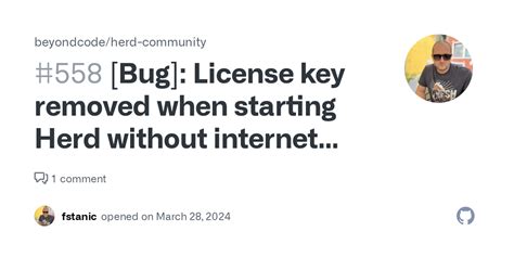 [Bug]: License key removed when starting Herd without internet .
